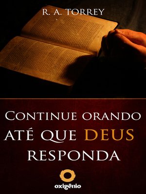 cover image of Continue orando até que Deus responda